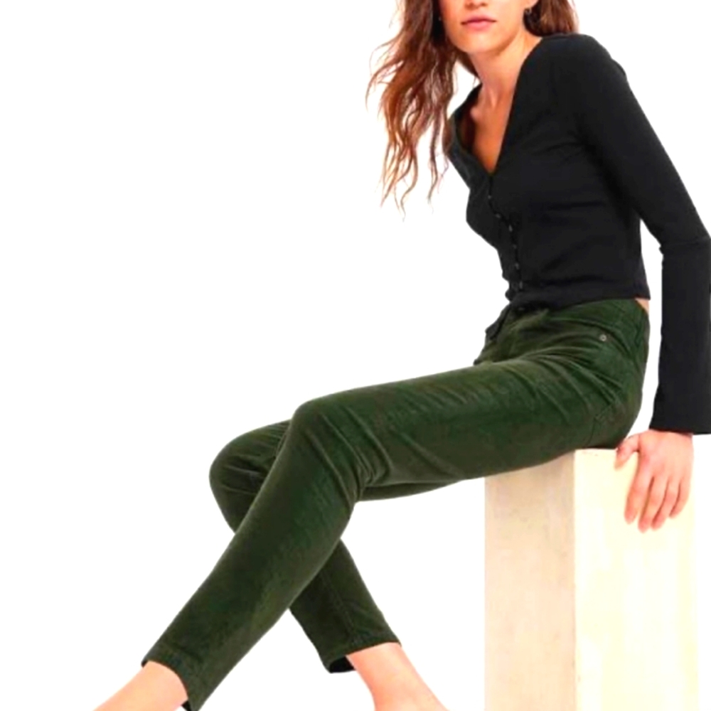 GAP High Rise Corduroy Vintage Slim Pants